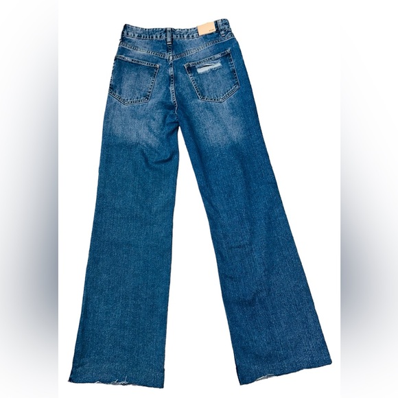 Aeropostale High Rise Wide Legs Jeans size 2 - Picture 4 of 5